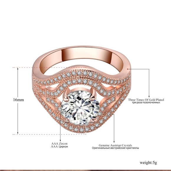 Luxury Crystal Ring   S8 - Picture 3 of 3